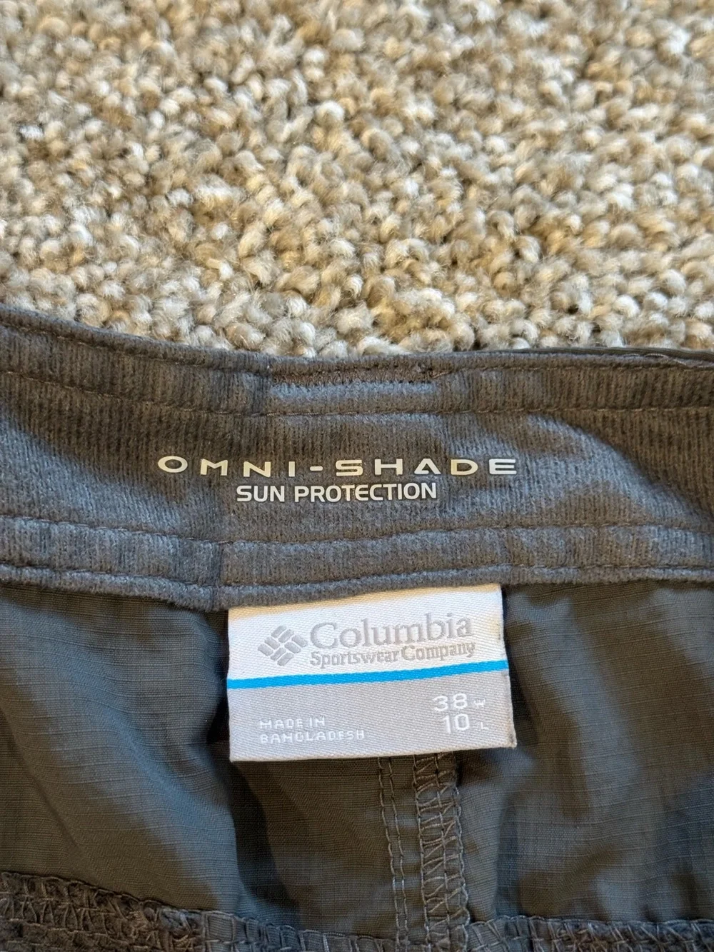 Columbia Sportswear Company comfortable gray